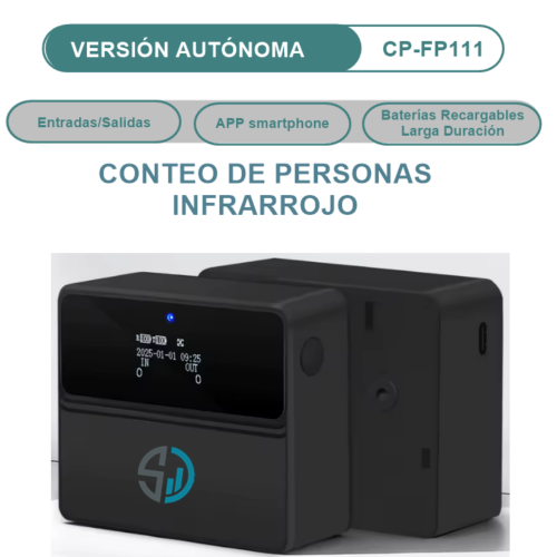 Contador de personas Infrarrojo SYSMOTION Web 8 CP FP111 DS